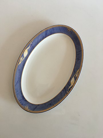 Royal Copenhagen Blue Magnolia Medium Oval Platter No 374