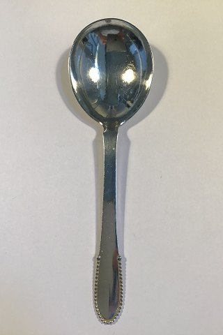 Georg Jensen Silver Beaded  Serving Spoon No 94