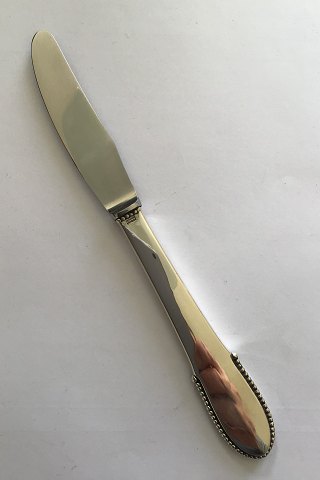 Georg Jensen Sterling Silver Beaded Dinner Knife No 014