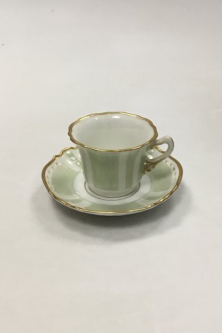 Dahl Jensen Dronning Mocca Cup and Saucer