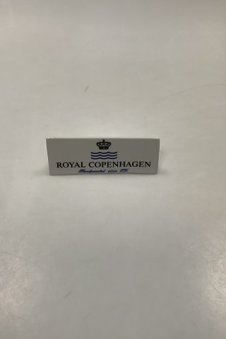 Royal Copenhagen Dealer Sign