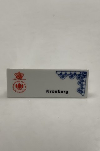 Bing and Grondahl Dealer sign Kronberg