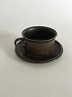 Arabia Stoneware. Ruska Tea Cup and Saucer
