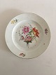 Meissen Dinner Plate with Flower Motif