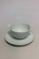 Bing & Grondahl White Henning Koppel Bouillon Cup and saucer No 247