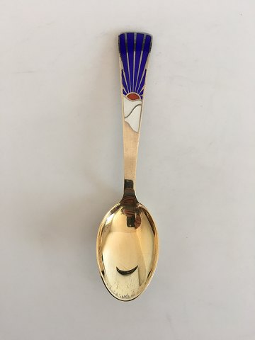 Anton Michelsen Gilded Sterling Silver Christmas Spoon 1995.