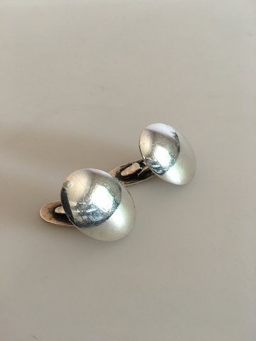 N.E. From Cuff Buttoms in Sterling Silver
