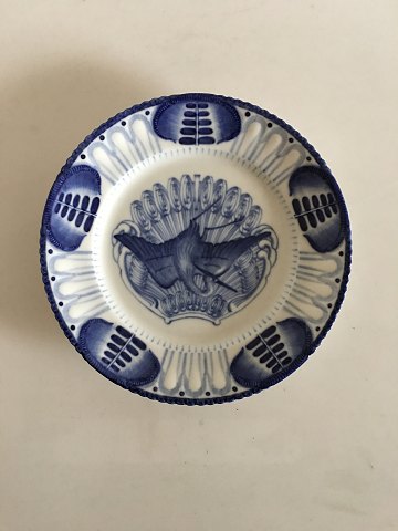 Early Original Bing & Grondahl Heron Pattern Plate from 1886-1888
