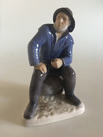 Bing & Grondahl Figurine No 2370 Old Fisherman from Skagen
