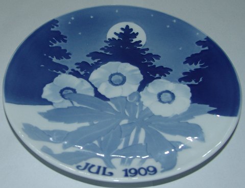 Porsgrund Christmas Plate from 1909