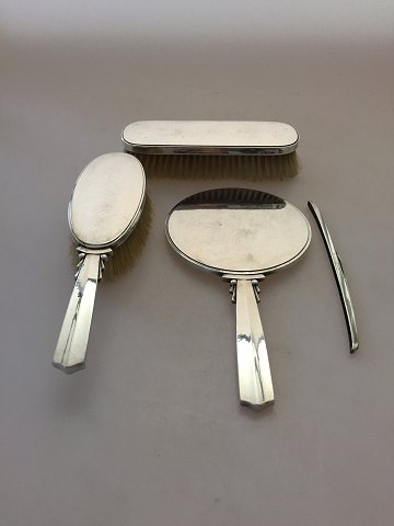 Georg Jensen Sterling Silver Harald NIelsen Mirror, Brush, handbrush and cumbNo 
134