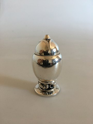 Georg Jensen Blossom Sterling Silver Saltshakers No 2A