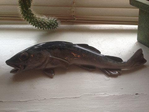 Royal Copenhagen Fish Figurine in form of a Cod No 457