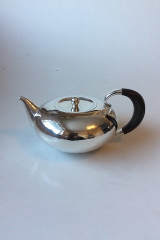 Georg Jensen Sterling Silver Tea Pot No 787 with Ebony Handle