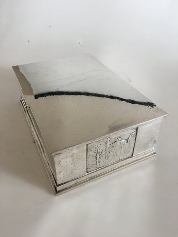 Giant Georg Jensen Sterling Silver Box