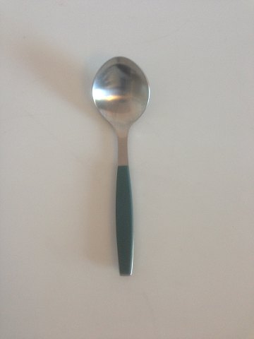 Georg Jensen Stainless Green Strata Soup Spoon