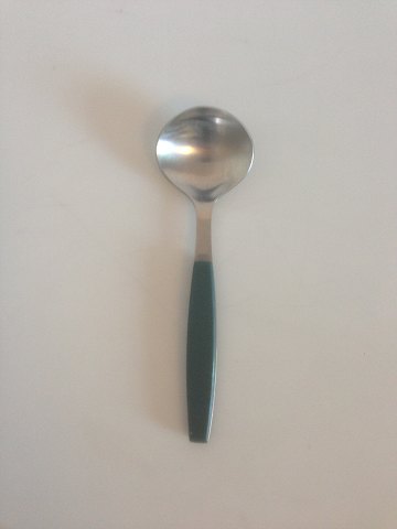 Georg Jensen Stainless Green Strata Bouillon Spoon