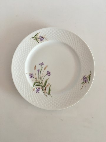 Bing & Grondahl Large Dinner Plate with Purple Flower