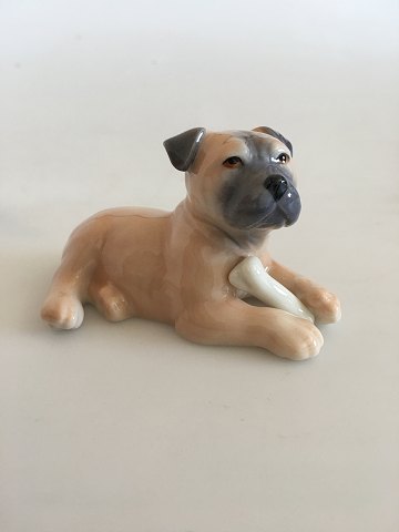 Royal Copenhagen "Puppy Collection" Boxer Figurine No 748