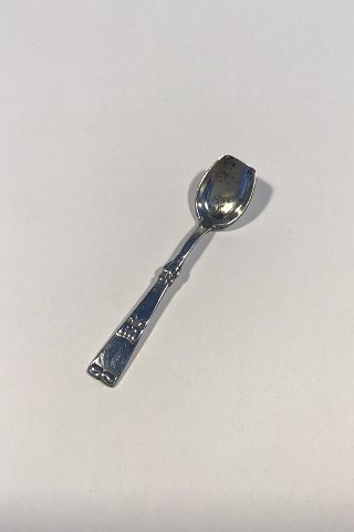 Danish Silver Salt Shovel