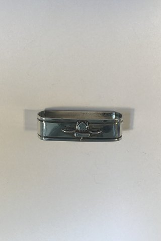 Hans Jensen Silver Napkin Ring Waterlily