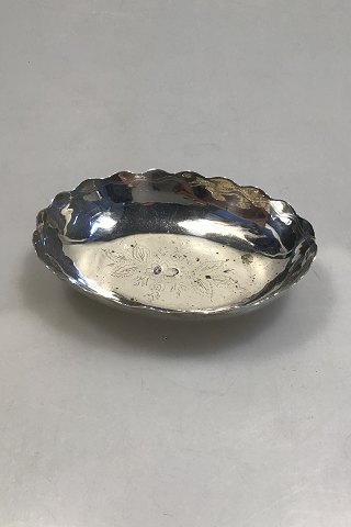 Flower decorated Silver Bowl