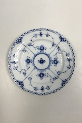 Royel Copenhagen Blue Fluted Half Lace Side Plate No 619 or 573