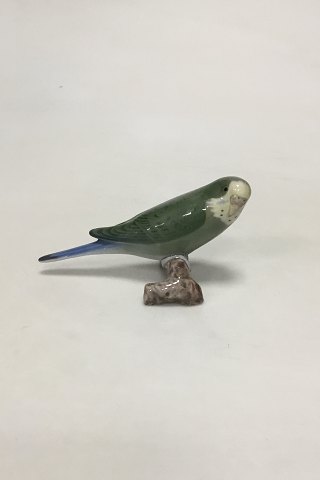 Bing & Grondahl Figurine of Green budgerigar No 2341