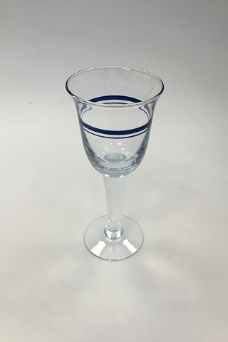Blue Bells Claret / Red Wine Glas. Holmegaard