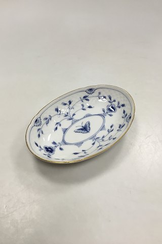 Bing & Grondahl Butterfly with Gold Small Oval Tray