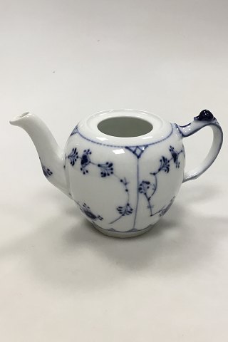 Royal Copenhagen Flue Fluted Plain Single service Tea Pot without Lid No 256