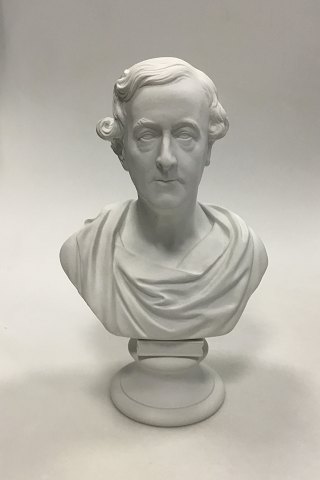 Bing og Grondahl Bisquit Bust of August Bournonville No 2447