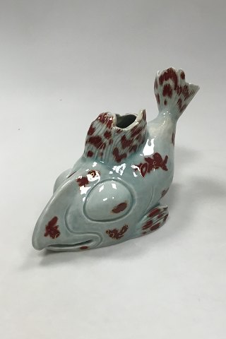 Royal Copenhagen Vase shaped as a Fish (Triglidae?)