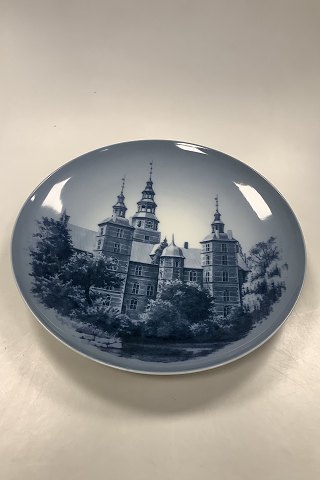 Giant Royal Copenhagen Plate with Rosenborg Castle No. 228/5285