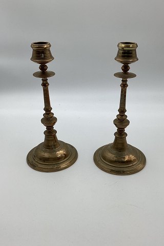 Pair of candle sticks from E. A. Næsman & Co. Eskindstuna, Sweden