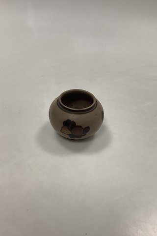 L. Hjort Ceramic Vase with Flowers