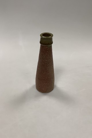 Herman Kähler Brown/Green Ceramic Vase