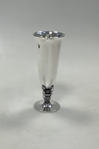Georg Jensen Sterling Silver Cactus Vase No 572 F