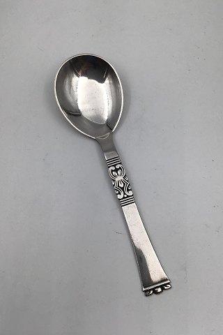 Frigast (Handwrought) Silver Rigsmønster Jam Spoon