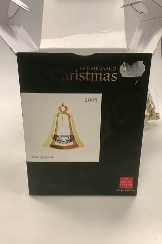 Holmegaard  Golden Christmas Candleholder Bell 2008