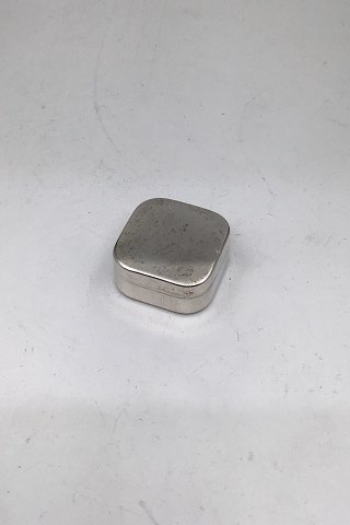 Portuguese Sterling Silver Pill Box