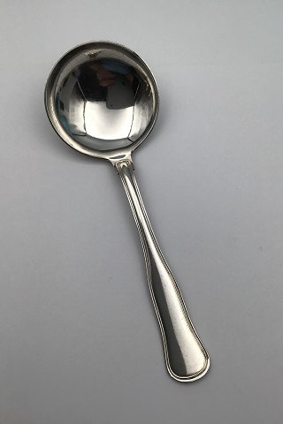 Cohr Silver Dobbeltriflet Serving Spoon