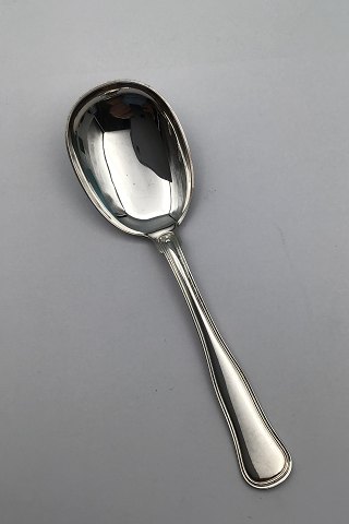 Cohr Silver Dobbeltriflet Compote Spoon