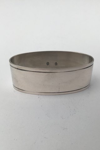 W&S Sørensen Silver Dobbeltriflet Napkin Ring