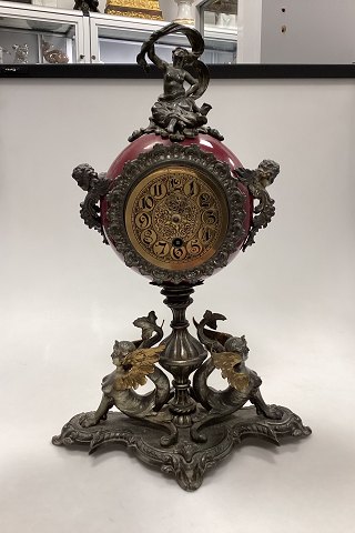 Lenzkirch A.G.U. Table Clock Porcelain and Bronze
1 Million / No. 21816
