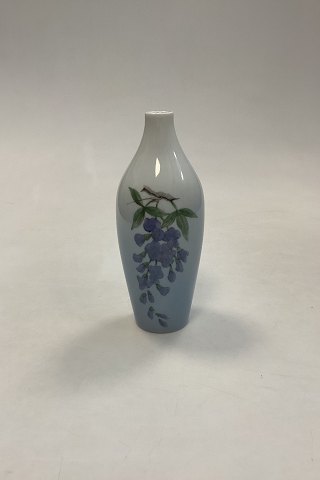 Bing and Grondahl Art Nouveau Vase with Wisteria No. 72/9