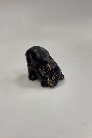 Royal Copenhagen Stoneware Figurine of a Baby Elephant No. 22743