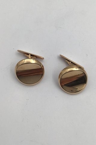 Hans Hansen 14K Gold Cuff Links