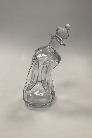 Holmegaard / Kastrup Glassworks Kluk Kluk Decanter in Glass with Crown Shaped 
Bottle Lid