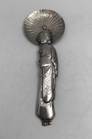 Japanese? Sterling Silver Novelty Spoon (Geisha)